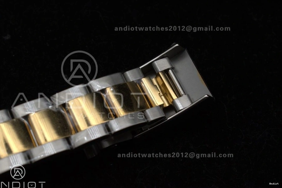 Bracelet Best V2 Daytona SS Clean 1:1 YG Edition Arabic Markers White on Dial 116503 SA4130 1110